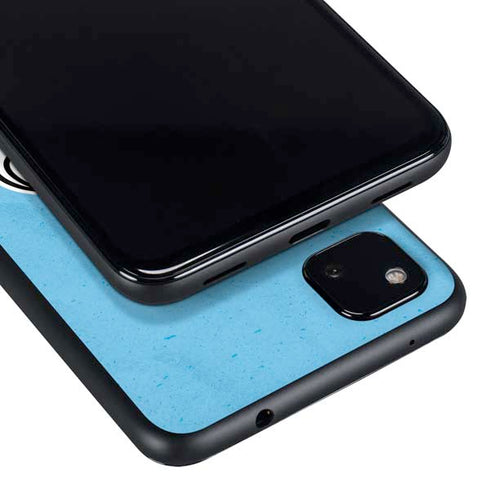 NHL Utah Mammoth Distressed Blue Google Pixel 4a Skin